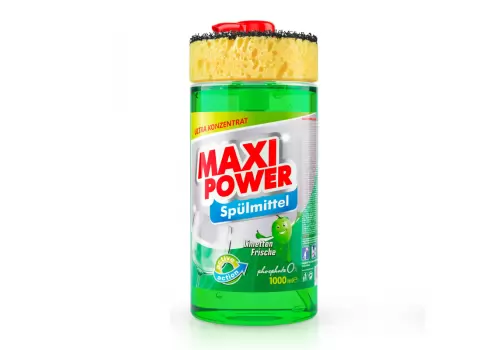 Засіб для миття посуду MAXI POWER 1 л Лайм
