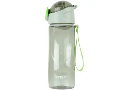 Пляшка KITE для води 530 мл сіро-зелена