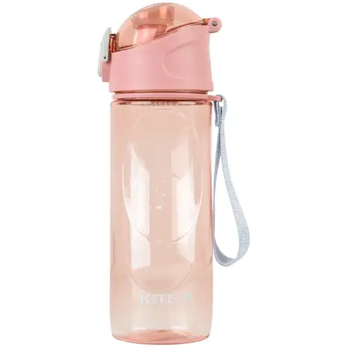 Пляшка KITE для води 530 мл ніжно-рожева, фото 2, 326.88 грн.