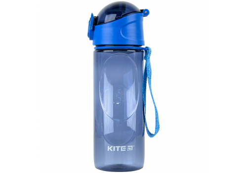 Пляшка KITE для води 530 мл синя