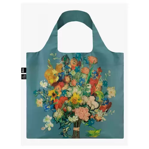 Сумка шоппер LOQI VINCENT VAN GOGH Flower Pattern, фото 2, 555 грн.
