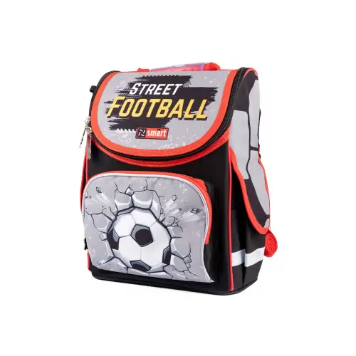 Рюкзак шкільний каркасний Smart PG-11 Football, фото 2, 1560 грн.