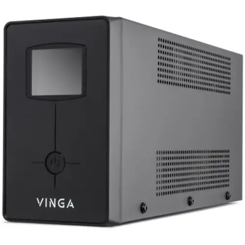 Пристрій безперебійного живлення Vinga LCD 1500VA metal case (VPC-1500M), фото 2, 4999 грн.