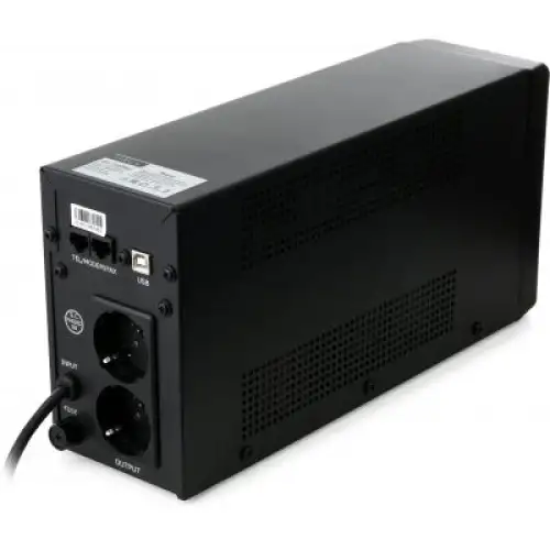 Пристрій безперебійного живлення Vinga LCD 600VA metal case with USB (VPC-600MU), фото 2, 2299 грн.
