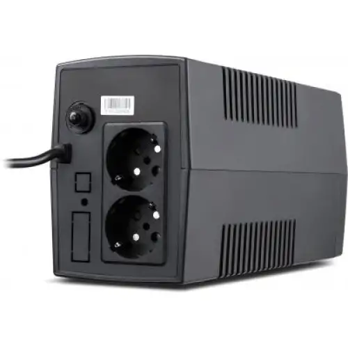 Пристрій безперебійного живлення Vinga LCD 600VA plastic case (VPC-600P), фото 2, 1999 грн.