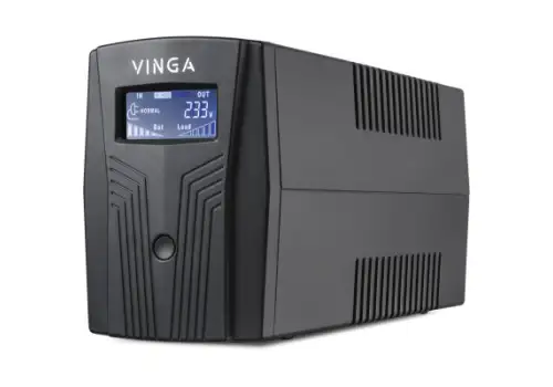 ИБП Vinga LCD 600VA plastic case with USB (VPC-600PU)