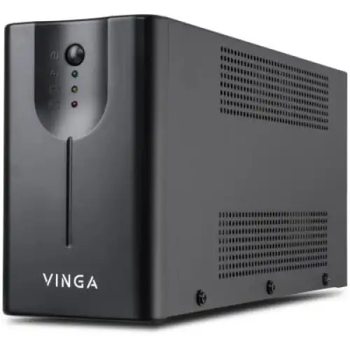 Пристрій безперебійного живлення Vinga LED 600VA metal case (VPE-600M), фото 2, 1899 грн.