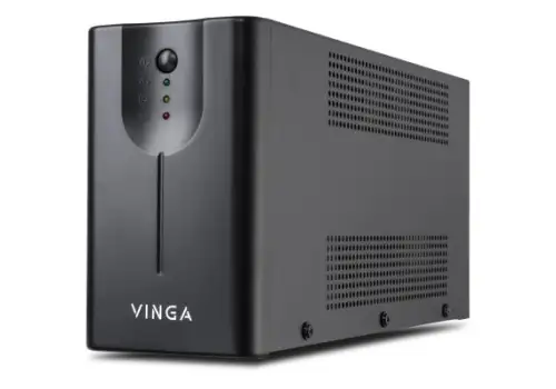 ИБП Vinga LED 600VA metal case with USB (VPE-600MU)