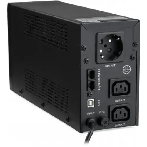 Пристрій безперебійного живлення Vinga LED 850VA metal case with USB (VPE-850PRMU), фото 2, 2499 грн.