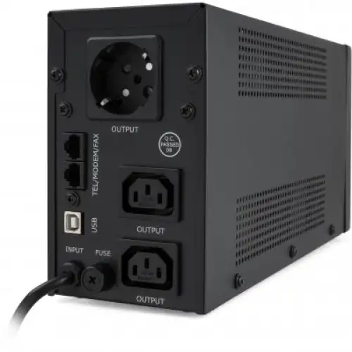 Пристрій безперебійного живлення Vinga LED 850VA metal case with USB (VPE-850PRMU), фото 2, 2499 грн.