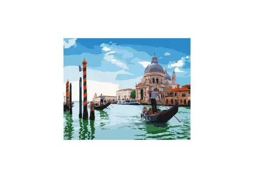 Картина по номерам 40х50 SANTI Венеция