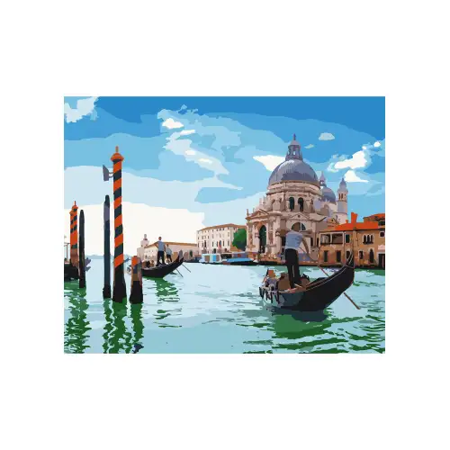 Картина за номерами 40х50 SANTI Венеція, фото 2, 285.41 грн.