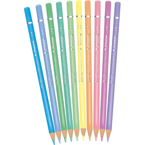 Набір олівців 10 кол. COLORINO Pastel, фото 2, 229.92 грн.