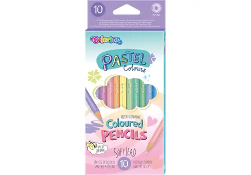 Набір олівців 10 кол. COLORINO Pastel