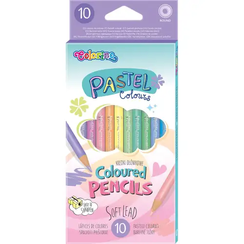 Набір олівців 10 кол. COLORINO Pastel, фото 2, 229.92 грн.